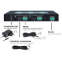 Conexiones pantalla controlador luminarias led cultivo