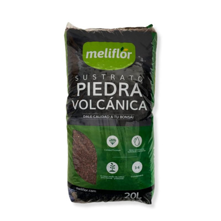 Piedra volcanica roja bonsai 20L