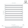Panel Led Spider King 1000W