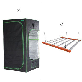 Armario GrowT de 120x120x200 con led Ignator 720W