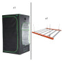 Armario GrowT de 120x120x200 con led Ignator 720W