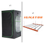 Armario Dark Box de 150X150X220 con led Ignator 720W