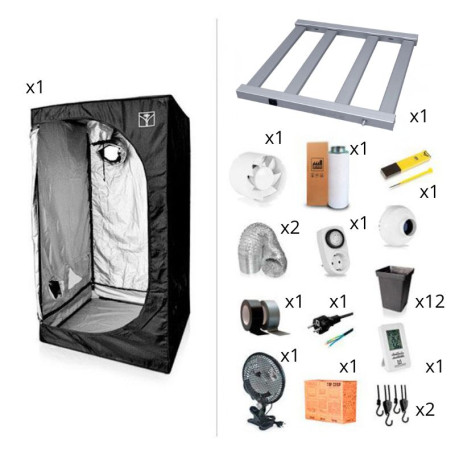 Kit cultivo 100x100 LED Agrolite 320w