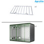 Armario Dark Box de 120x240x220 con Led QB 1080W