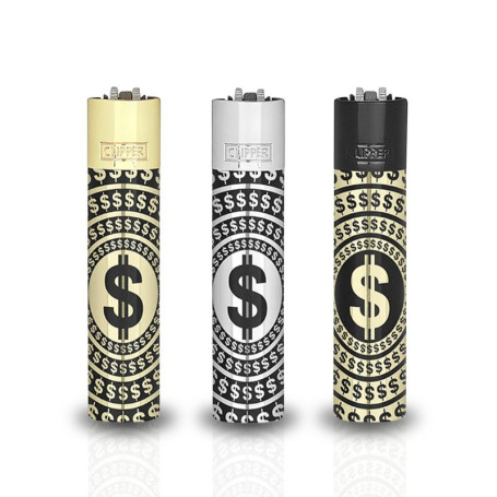 Mechero Clipper Dollar