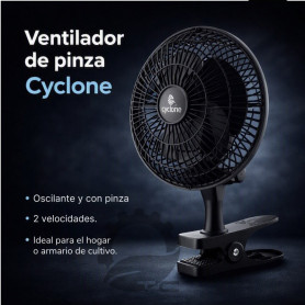Ventilador de pinza oscilante Cyclone nuevo