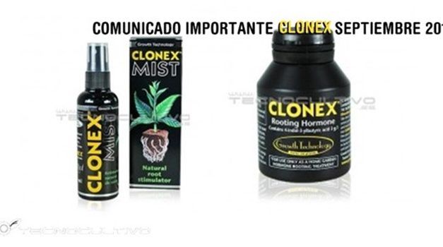 Comunicado Clonex importante septiembre 2015