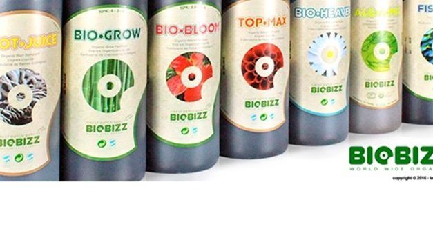 Top gama de fertilizantes ecológicos de Biobizz