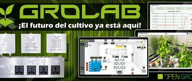 Nuevo controlador de cultivo de marihuana Grolab. Inteligencia Artificial para el cuidado de tus plantas
